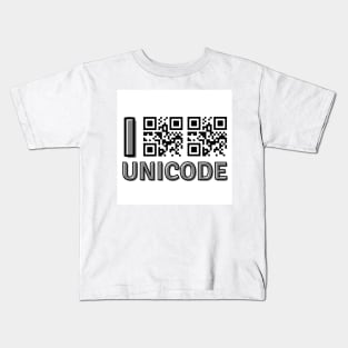 I Unicode Kids T-Shirt